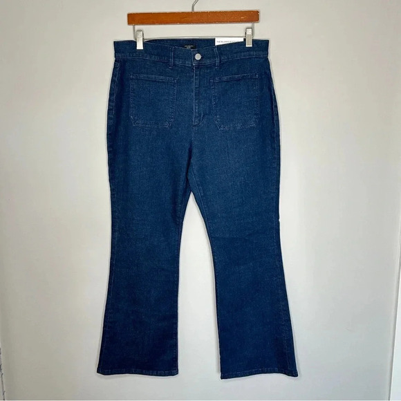 New Ann Taylor Factory Relaxed Boot Cut Jeans size 12 Petite NWT $89 Classic - Picture 3 of 11